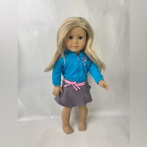American Girl 18” doll Middleton WI blonde blue eyes 2008